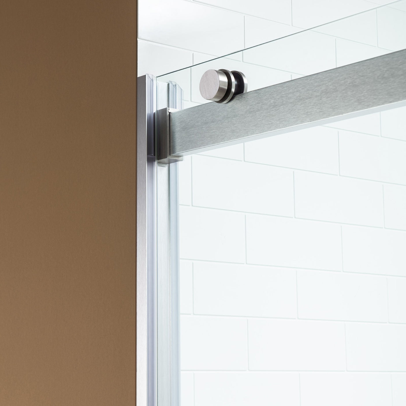 Woodbridge 2 Way Opening and Double Sliding (60"W x 62"H x 5/16") Frameless Bathtub Tempered Glass Shower Door