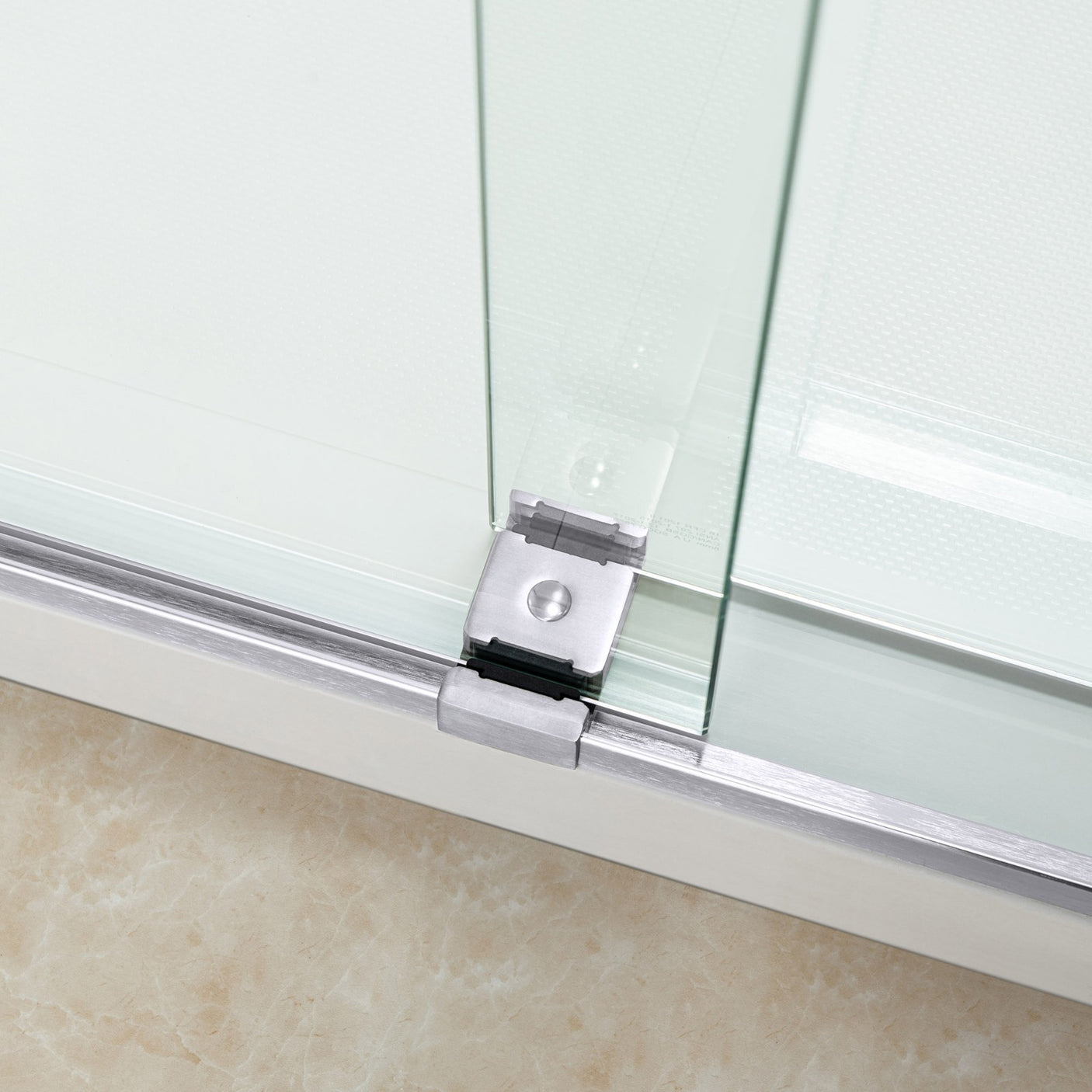 Woodbridge 2 Way Opening and Double Sliding (60"W x 62"H x 5/16") Frameless Bathtub Tempered Glass Shower Door