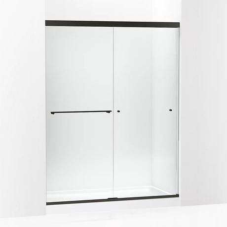 Kohler Revelยฎ Sliding Shower Door (55.6" - 59.6" W x 76" H) with 5/16" (8mm) thick glass