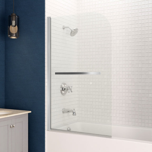 Anzzi Myth Series Frameless (28"W x 56"H) Tub Door