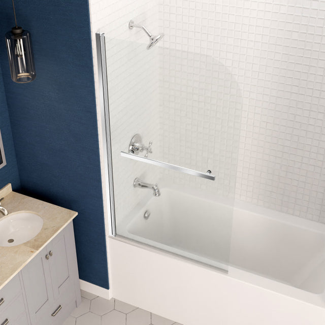 Anzzi Myth Series Frameless (28"W x 56"H) Tub Door