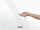 Kohler Composed™ Frameless Pivot shower door (39.6" - 40.4" W x 71.6" H) with 3/8" (10mm) thick Crystal Clear glass