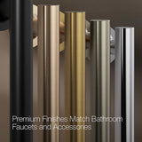 Kohler Elate® Sliding Shower door (56.3" - 59.6" W x 75.5" H) with 5/16" (8mm) thick glass in Matte Black