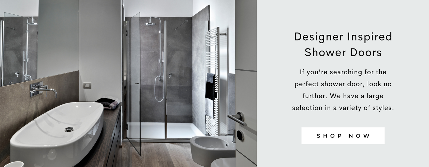 Designer Inspired Shower Doors - Shop Now