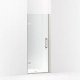 Kohler Components™ Frameless Pivot Shower door (29.6" - 30.4" W x 71.6" H) with 3/8" (10mm) thick Crystal Clear glass