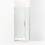 Kohler Composed™ Frameless Pivot Shower door (33.6" - 34.4" W x 71.6" H) with 3/8" (10mm) thick Crystal Clear glass