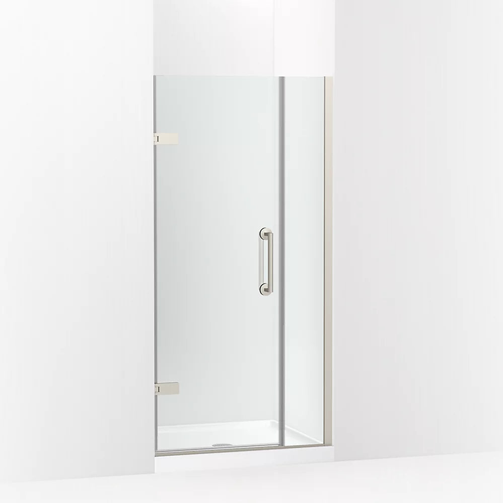 Kohler Components™ Pivot Shower Door (33.6"-34.4" W x 71.6" H) with 3/8" (10mm) thick Crystal Clear glass