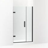 Kohler Composed™ Frameless Pivot shower door (39.6" - 40.4" W x 71.6" H) with 3/8" (10mm) thick Crystal Clear glass