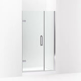 Kohler Components™ Pivot Shower door (39.6" - 40.4" W x 71.6" H) with 3/8" (10mm) thick Crystal Clear glass