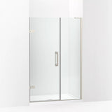 Kohler Components™ Pivot Shower Door (46"-46.8" W x 71.8" H) with 3/8" (10mm) thick Crystal Clear glass