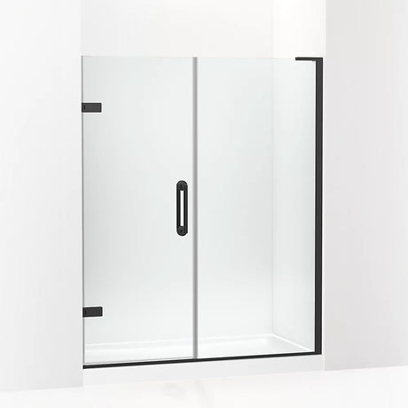 Kohler Components™ Frameless Pivot Shower door (57.3" - 58" W x 71.8" H) with 3/8" (10mm) thick Crystal Clear glass