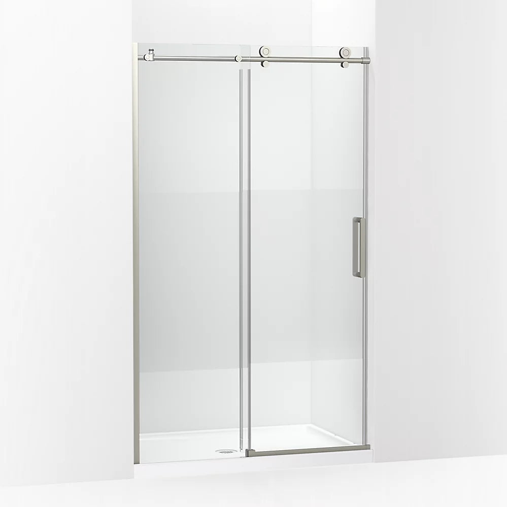 Kohler Composed™ Sliding Shower Door (44.1" - 47.9" W x 78" H) with 3/8" (10mm) thick Crystal Clear glass