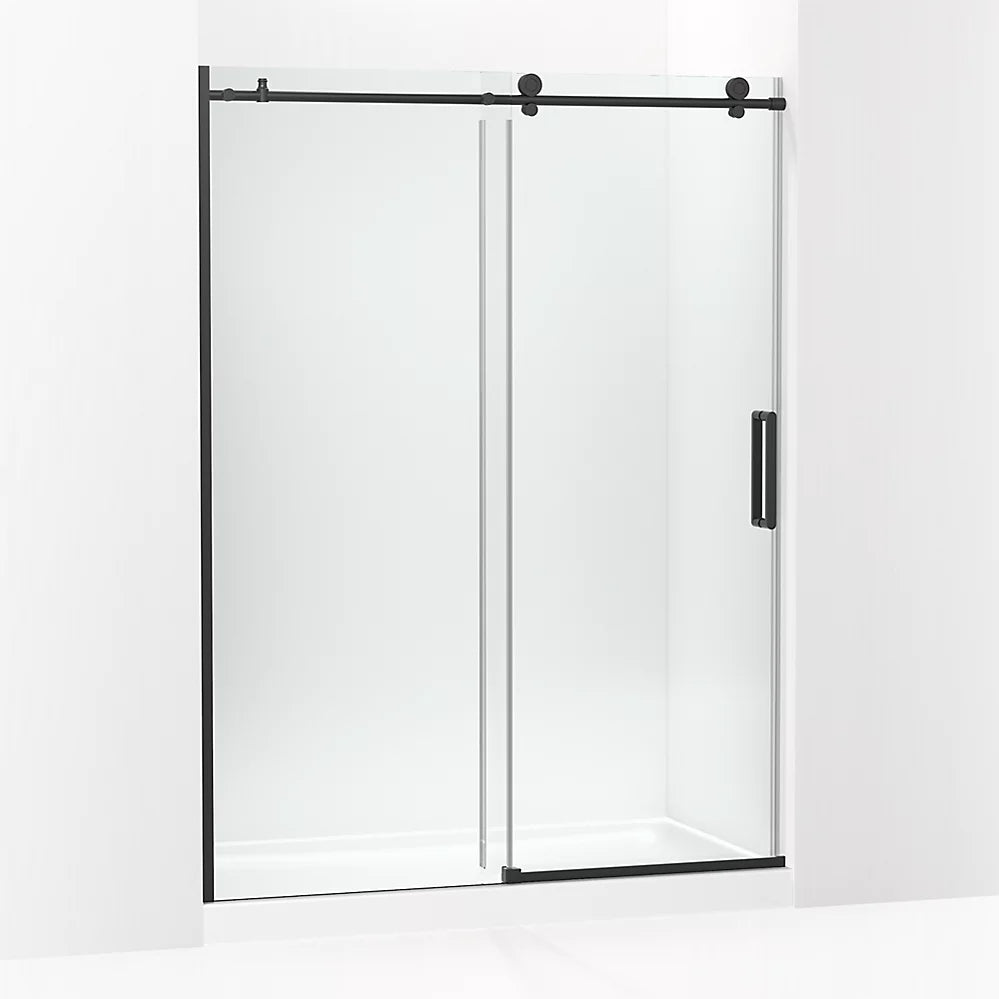 Kohler Composed™ Sliding Shower door (56.1" - 59.9" W x 78" H) with  3/8" (10mm) thick Crystal Clear glass