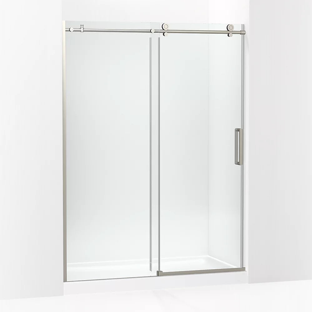 Kohler Composed™ Sliding Shower door (56.1" - 59.9" W x 78" H) with  3/8" (10mm) thick Crystal Clear glass