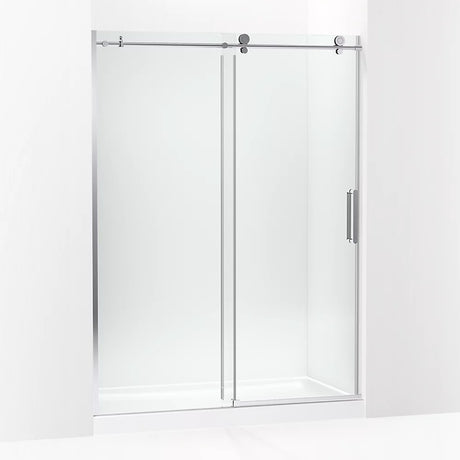 Kohler Composed™ Sliding Shower door (56.1" - 59.9" W x 78" H) with  3/8" (10mm) thick Crystal Clear glass