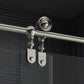 Kohler Artifacts™ (57.3" – 58.3" W x 80.9" H) Sliding Shower Door with 3/8" (10mm) thick glass in Oil-Rubbed Bronze