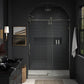 Kohler Artifacts™ (57.3" – 58.3" W x 80.9" H) Sliding Shower Door with 3/8" (10mm) thick glass in Oil-Rubbed Bronze