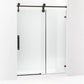 Kohler Artifacts™ (57.3" – 58.3" W x 80.9" H) Sliding Shower Door with 3/8" (10mm) thick glass in Oil-Rubbed Bronze