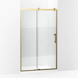 Kohler Rely® Sliding Shower door (44.6" – 47.6" W x 77" H) with 3/8" (10mm) thick Crystal Clear glass