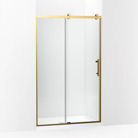 Kohler Rely® Sliding Shower door (44.6" – 47.6" W x 77" H) with 3/8" (10mm) thick Crystal Clear glass