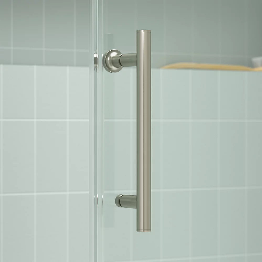 Kohler Rely® Sliding Shower door (44.6" – 47.6" W x 77" H) with 3/8" (10mm) thick Crystal Clear glass