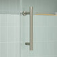 Kohler Rely® (56.6" – 59.6" W x 77" H) Sliding Shower Door with 3/8" (10mm) thick glass in Vibrant Brushed Moderne Brass