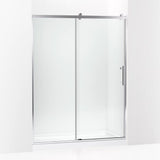 Kohler Rely® Sliding Shower Door (56.6" – 59.6" W x 77" H) with 3/8" (10mm) thick Crystal Clear glass