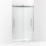 Kohler Levity® Plus Frameless Sliding Shower door (44.6" - 47.6" W x 77.6" H) with 5/16" (8mm) thick Crystal Clear glass