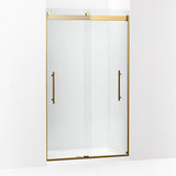 Kohler Levity® Plus Frameless Sliding Shower door (44.6" - 47.6" W x 81.6" H) with 3/8" (10mm) thick Crystal Clear glass