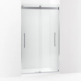 Kohler Levity® Plus Frameless Sliding Shower door (44.6" - 47.6" W x 81.6" H) with 3/8" (10mm) thick Crystal Clear glass