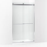 Kohler Levity® Plus Sliding Shower door (44.6" - 47.6" W x 81.6" H) with 3/8" (10mm) thick Crystal Clear glass