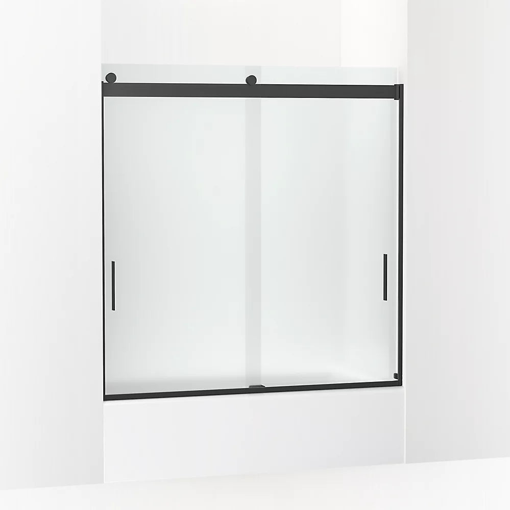 Kohler Levity® Sliding Bath Door (56.6" - 59.6" W x 62" H) with 1/4" (6mm) thick glass