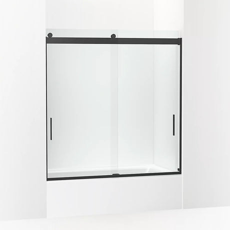 Kohler Levity® Sliding Bath Door (56.6" - 59.6" W x 62" H) with 1/4" (6mm) thick glass