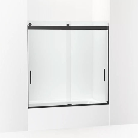 Kohler Levity® Sliding bath door (56.6" - 59.6" W x 59.8" H) with 1/4" (6mm) thick glass