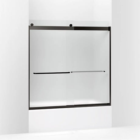 Kohler Levity® Sliding Bath door (56.6" - 59.6" W x 59.8" H) with 1/4" (6mm) thick glass