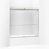 Kohler Levity® Sliding Bath door (56.6" - 59.6" W x 59.8" H) with 1/4" (6mm) thick glass