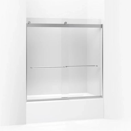 Kohler Levity® Sliding Bath door (56.6" - 59.6" W x 59.8" H) with 1/4" (6mm) thick glass