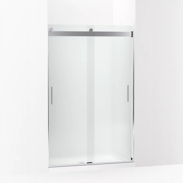 Kohler Levity® Sliding shower door (43.6 - 47.6 W x 74 H) with 1/4 (6mm) thick Frosted glass in Anodized Brushed Bronze