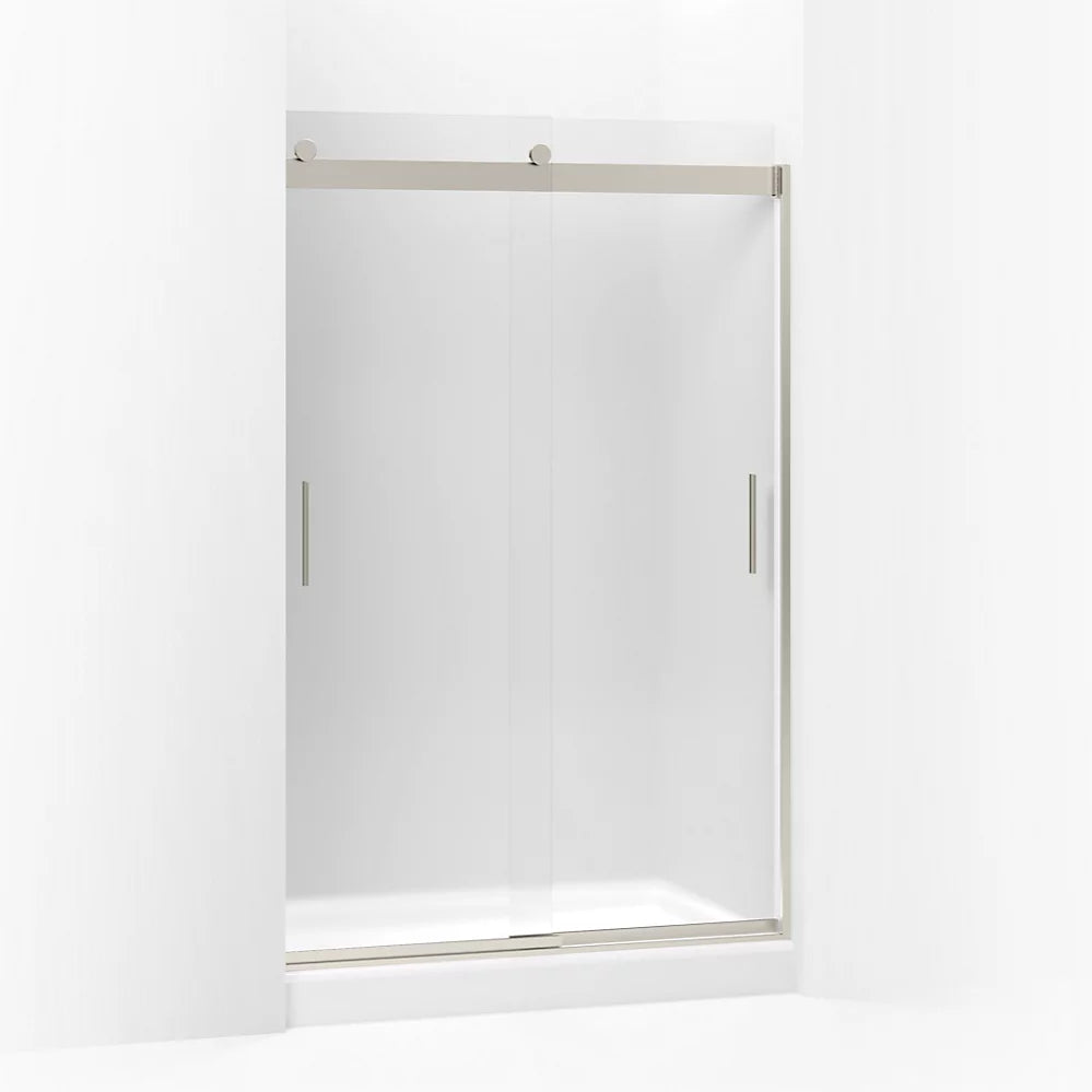 Kohler Levity® Sliding Shower door (43.6" - 47.6" W x 74" H) with 1/4" (6mm) thick glass