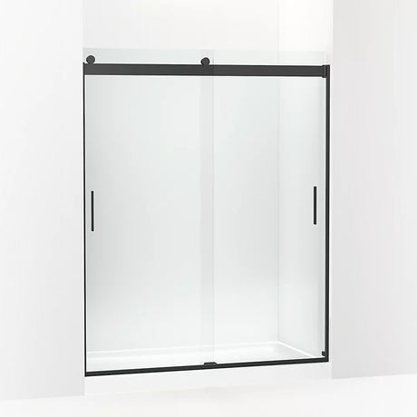 Kohler Levity® Sliding Shower door (56.6" - 59.6" W x 74" H) with 1/4" (6mm) thick glass