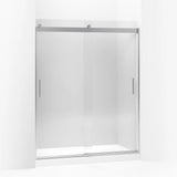 Kohler Levity® Sliding Shower door (56.6" - 59.6" W x 74" H) with 1/4" (6mm) thick glass