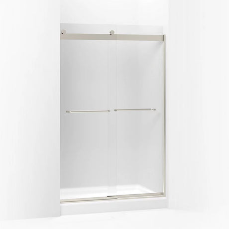 Kohler Levity® Sliding Shower door (44.6" - 47.6" W x 74" H) with 1/4" (6mm) thick glass