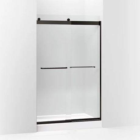 Kohler Levity® Sliding Shower door (44.6" - 47.6" W x 74" H) with 1/4" (6mm) thick glass