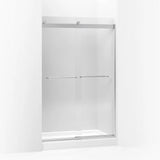 Kohler Levity® Sliding Shower door (44.6" - 47.6" W x 74" H) with 1/4" (6mm) thick glass