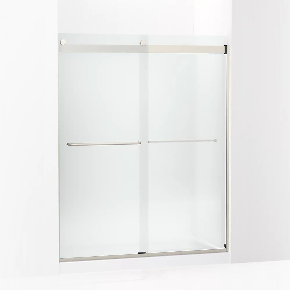 Kohler Levity® Sliding Shower door (56.6" - 59.6" W x 74" H) with 1/4" (6mm)  thick glass