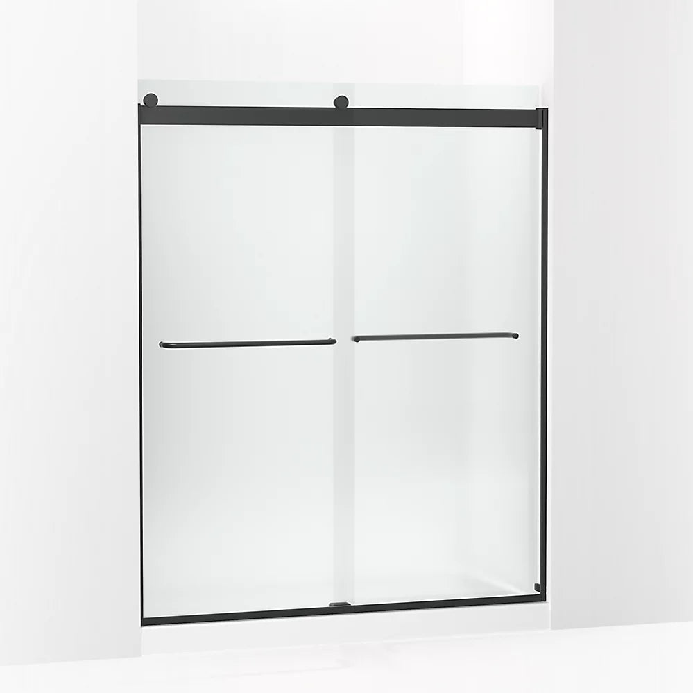 Kohler Levity® Sliding Shower door (56.6" - 59.6" W x 74" H) with 1/4" (6mm)  thick glass