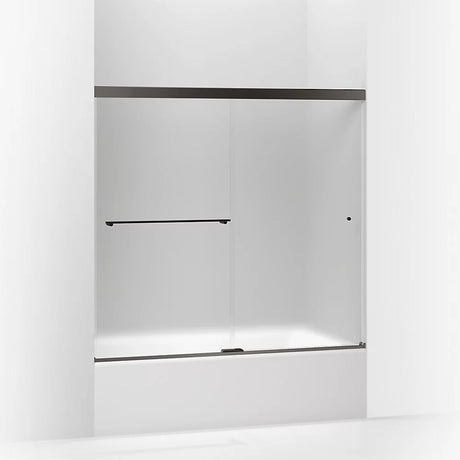 Kohler Revel® Sliding Bath door (56.6" - 59.6" W x 55.5" H) with 1/4" (6mm) thick glass