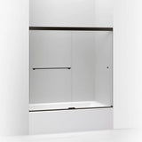 Kohler Revel® Sliding Bath door (56.6" - 59.6" W x 55.5" H) with 1/4" (6mm) thick glass