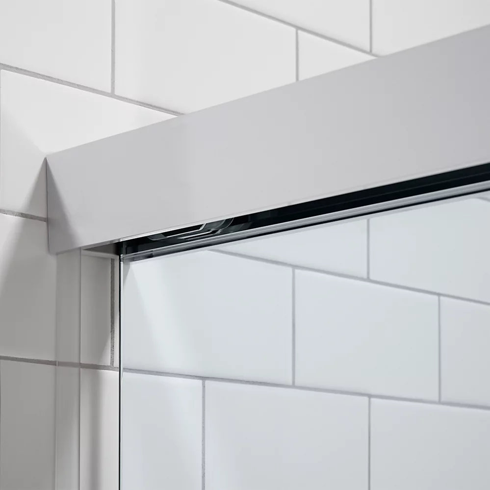 Kohler Revel® Sliding Bath door (56.6" - 59.6" W x 55.5" H) with 1/4" (6mm) thick glass