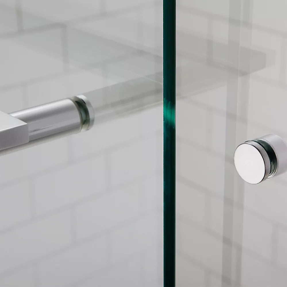 Kohler Revel® Sliding Bath door (56.6" - 59.6"W x 55.5" H) with 5/16" (8mm) thick Crystal Clear glass